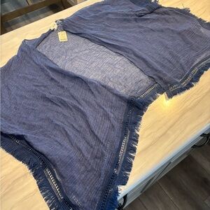 Mudd Indigo Knit Kimono